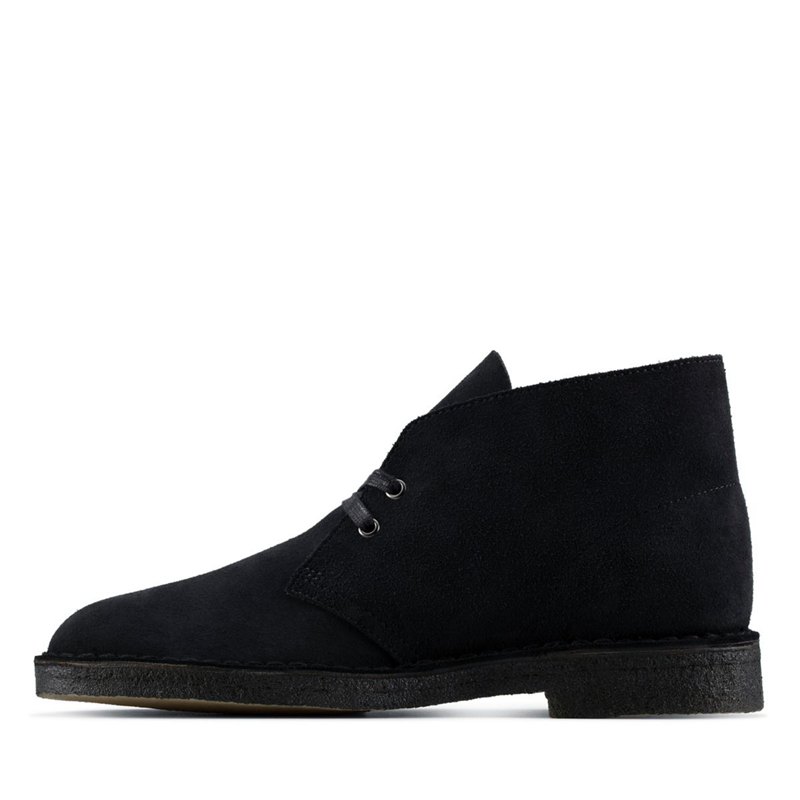 Botas De Desierto Clarks Originales Hombre Azul Marino | 71693836