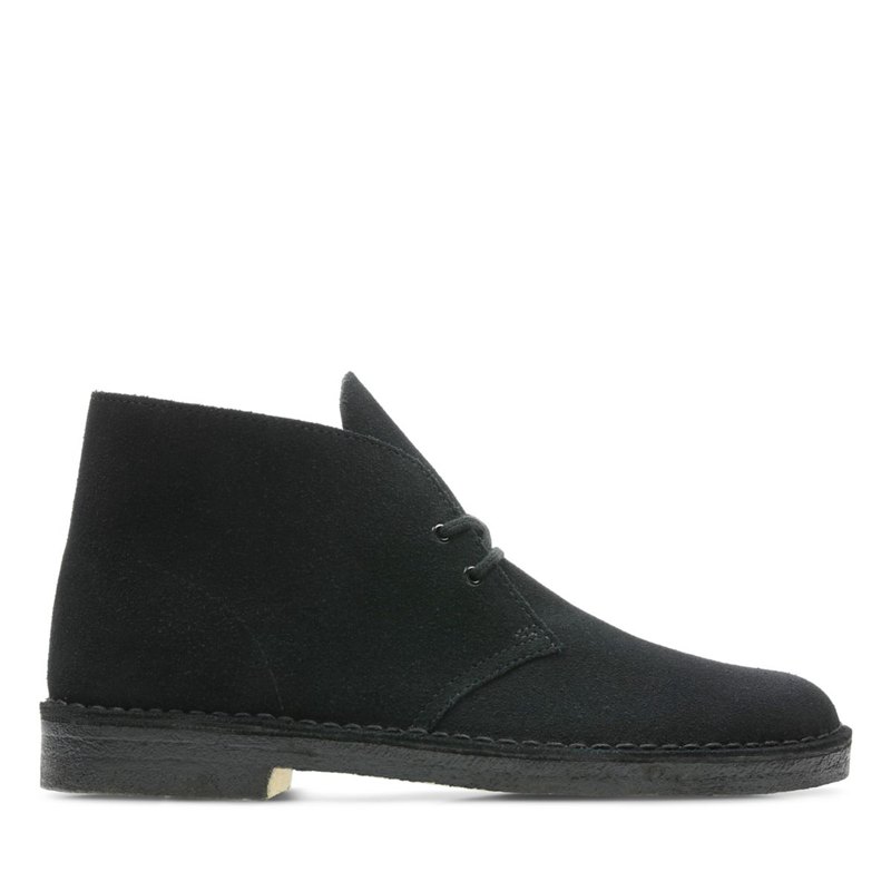 Botas De Desierto Clarks Originales Hombre Negras | 79114266