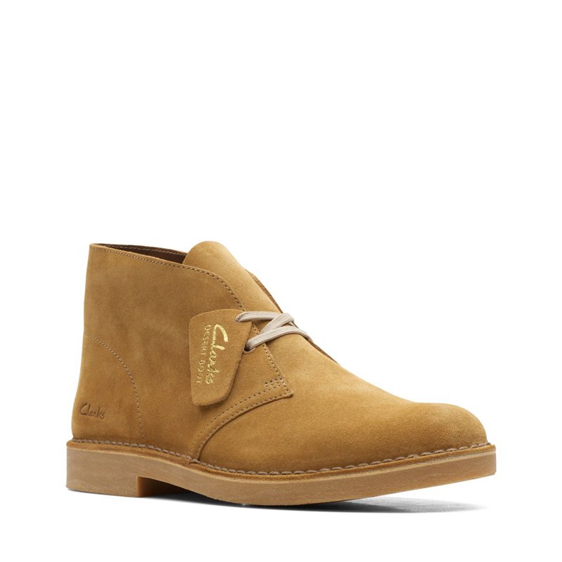 Botas De Desierto Clarks Originales Hombre Kaki | 84370039