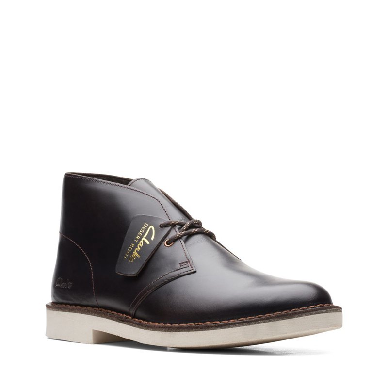 Botas De Desierto Clarks Originales Hombre Marrones Oscuro | 94777358