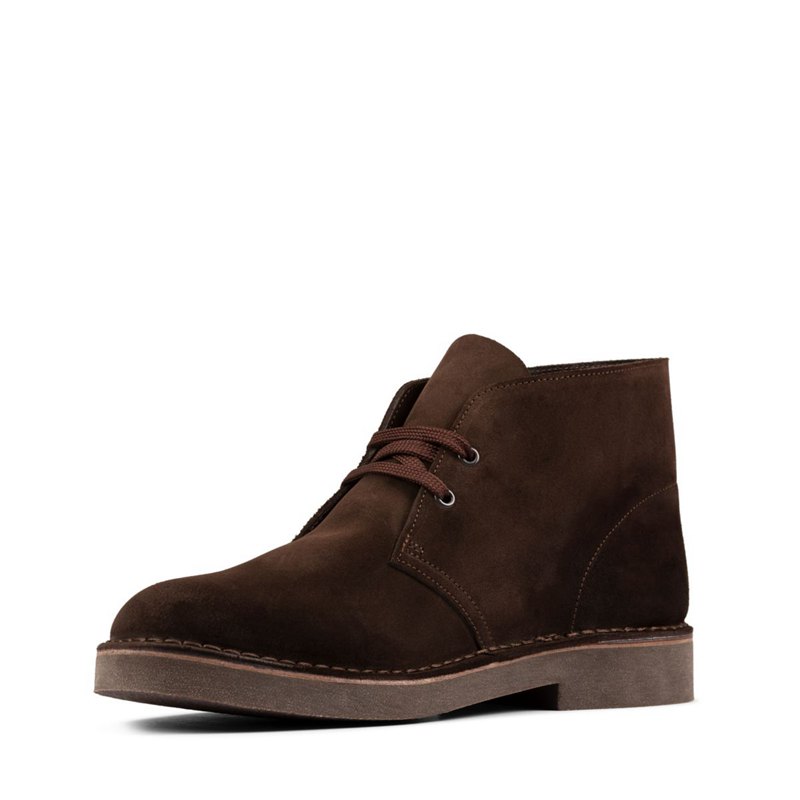 Botas De Desierto Clarks Originales Hombre Marrones Oscuro | 9911121