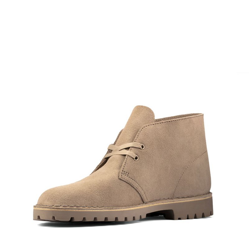 Botas De Desierto Clarks Originales Rock Hombre Kaki | 10011442