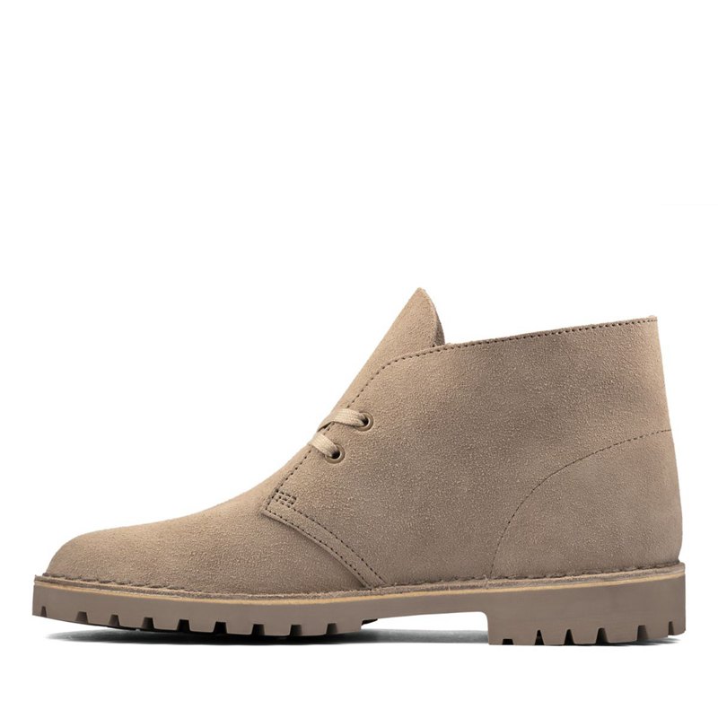 Botas De Desierto Clarks Originales Rock Hombre Kaki | 10011442