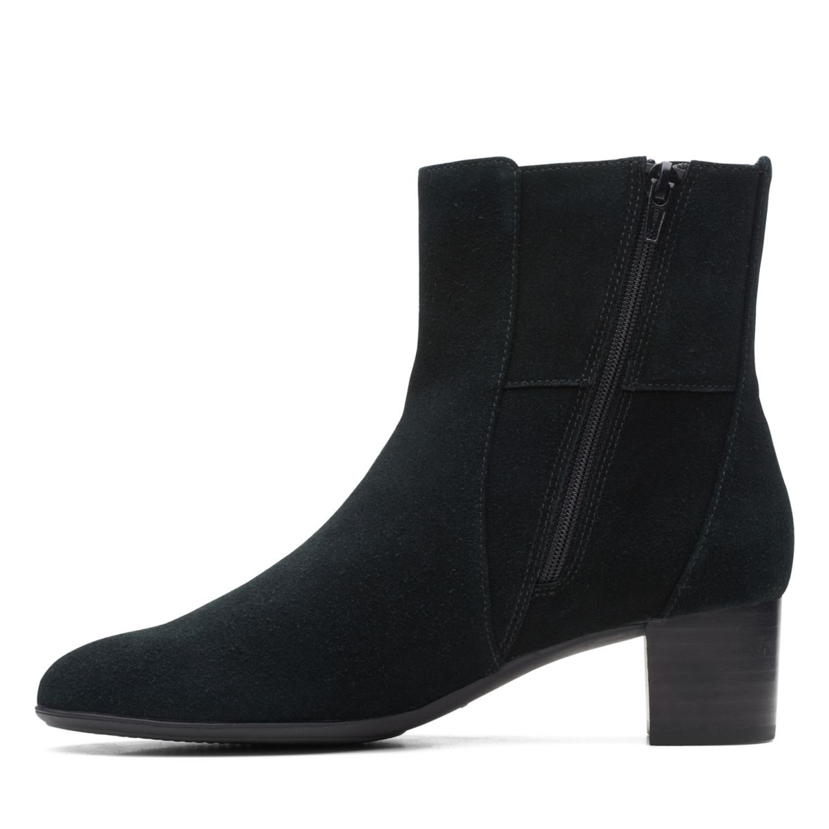 Botas De Tacón Clarks Linnae Up Mujer Negras | 7636726