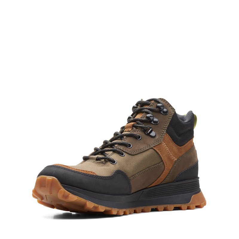 Botines Clarks ATL Trek Hi GORE-TEX Hombre Verde Oscuro Oliva | 88245879