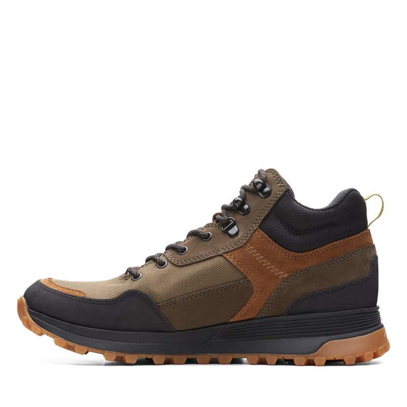 Botines Clarks ATL Trek Hi GORE-TEX Hombre Verde Oscuro Oliva | 88245879