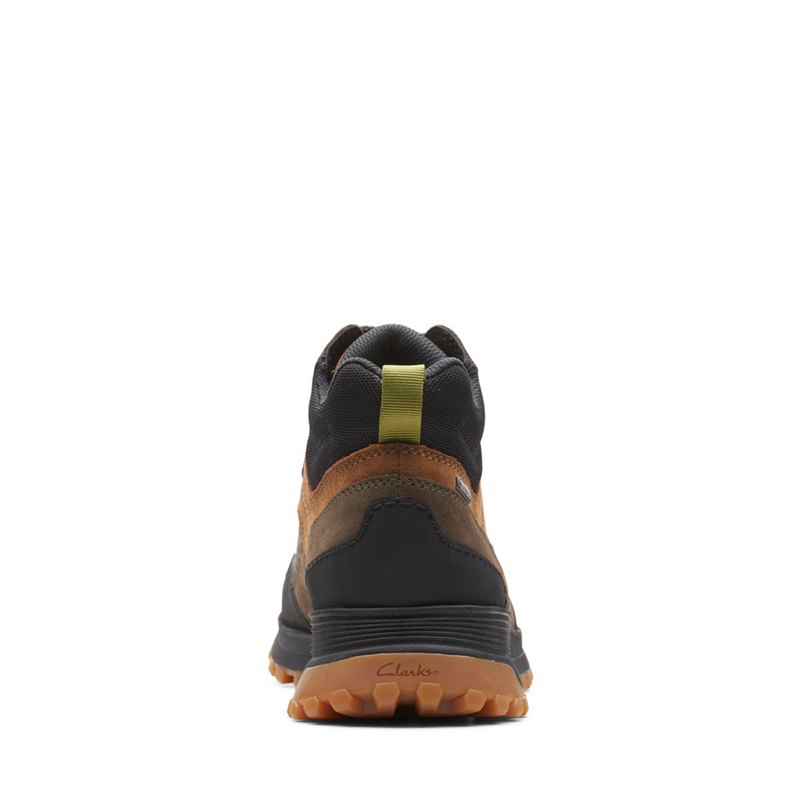 Botines Clarks ATL Trek Hi GORE-TEX Hombre Verde Oscuro Oliva | 88245879