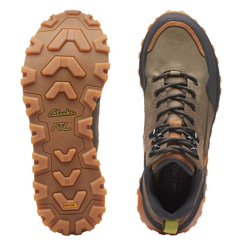 Botines Clarks ATL Trek Hi GORE-TEX Hombre Verde Oscuro Oliva | 88245879