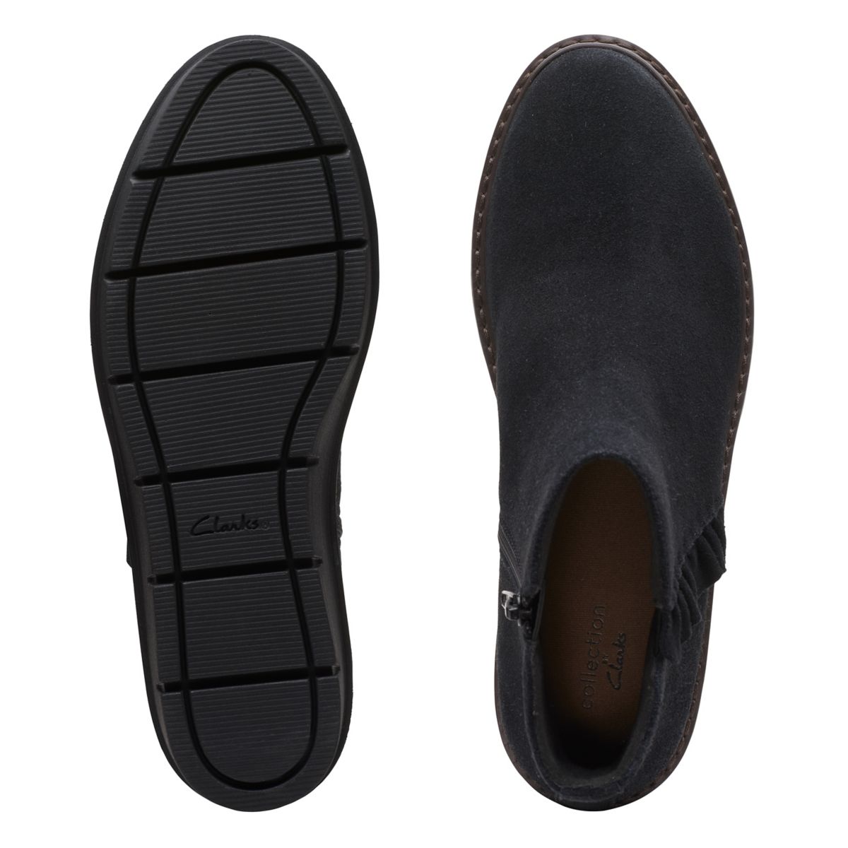 Botines Clarks Airabell Vibe Mujer Negras | 79001669