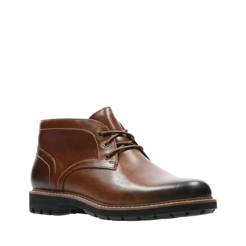 Botines Clarks Batcombe Lo Hombre Marrones Oscuro | 68047906