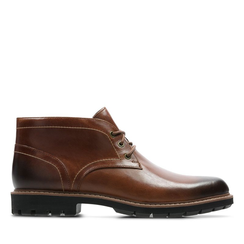 Botines Clarks Batcombe Lo Hombre Marrones Oscuro | 68047906