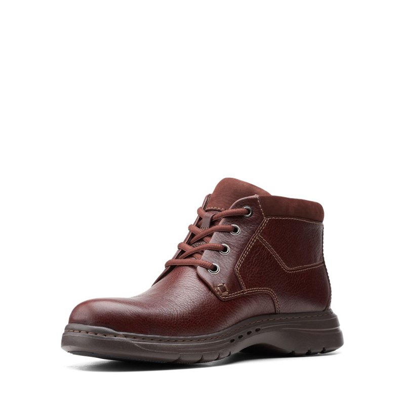 Botines Clarks Brawley Up Hombre Marrones | 10518256