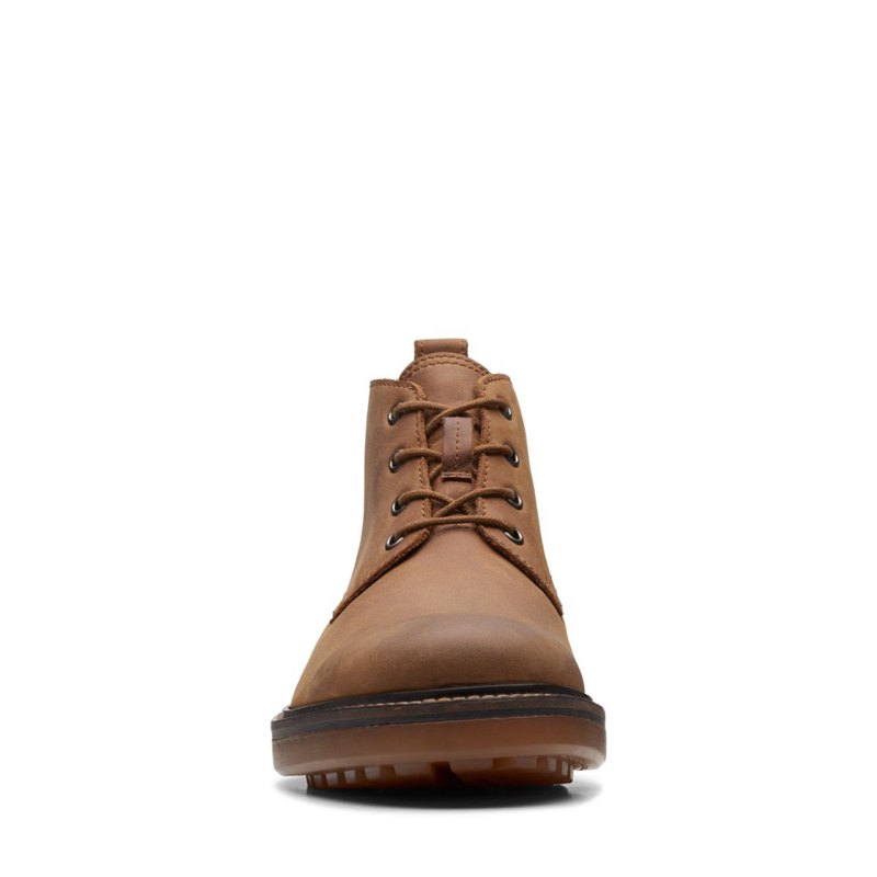 Botines Clarks Chard Mid Hombre Marrones Oscuro | 90447248