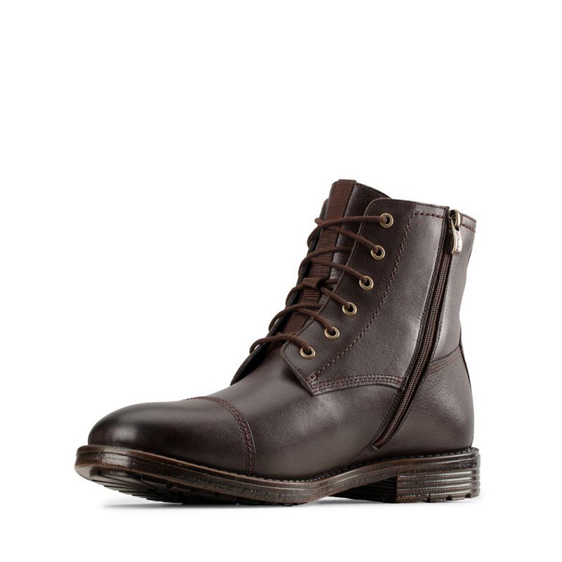 Botines Clarks Foxwell Hi GORE-TEX Hombre Marrones | 65596930