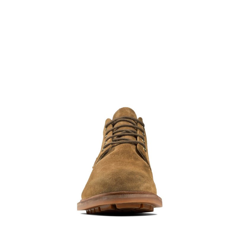 Botines Clarks Foxwell Mid Hombre Marrones | 16130925