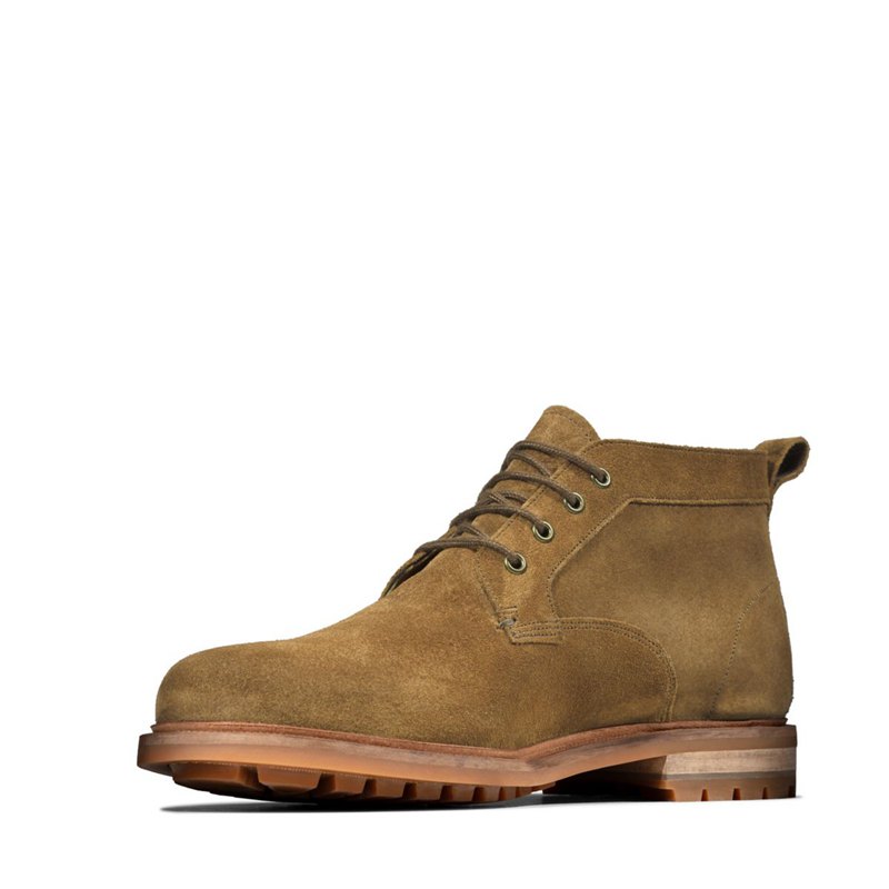 Botines Clarks Foxwell Mid Hombre Marrones | 16130925