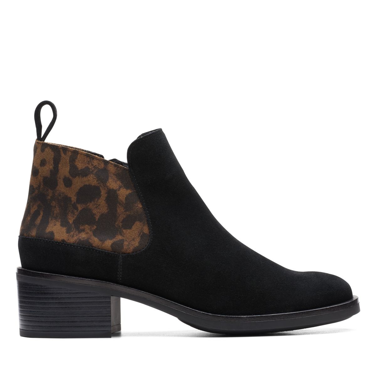 Botines Clarks Memi Zip Mujer Leopardo | 31260394