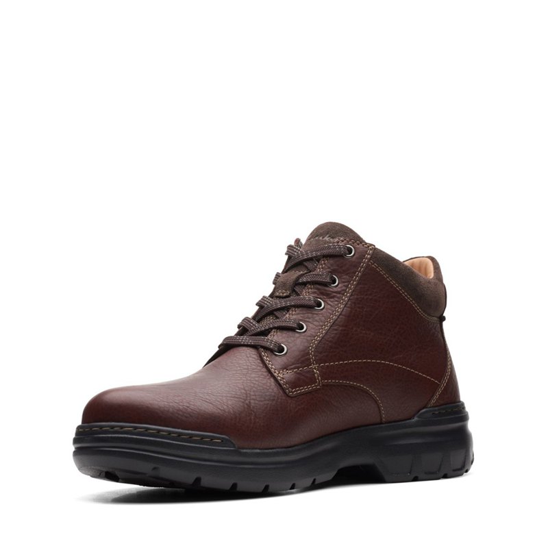 Botines Clarks Rockie 2 Up GORE-TEX Hombre Marrones Oscuro | 2351648