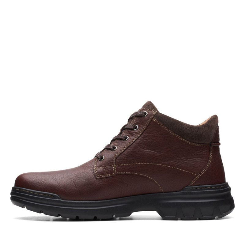 Botines Clarks Rockie 2 Up GORE-TEX Hombre Marrones Oscuro | 2351648