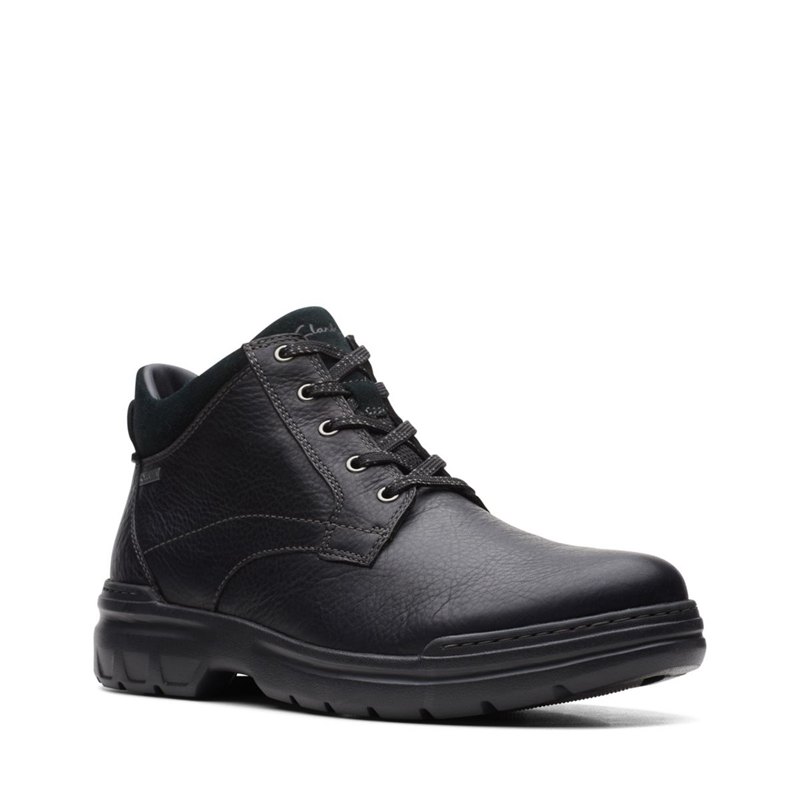 Botines Clarks Rockie 2 Up GORE-TEX Hombre Negras | 98071827