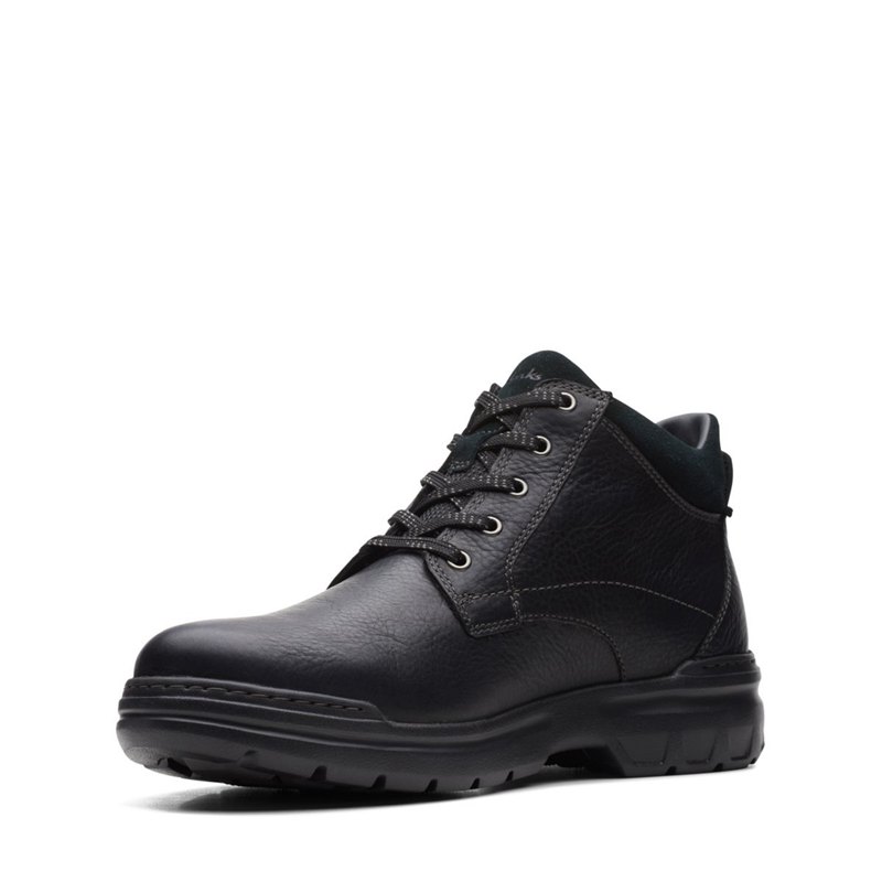 Botines Clarks Rockie 2 Up GORE-TEX Hombre Negras | 98071827