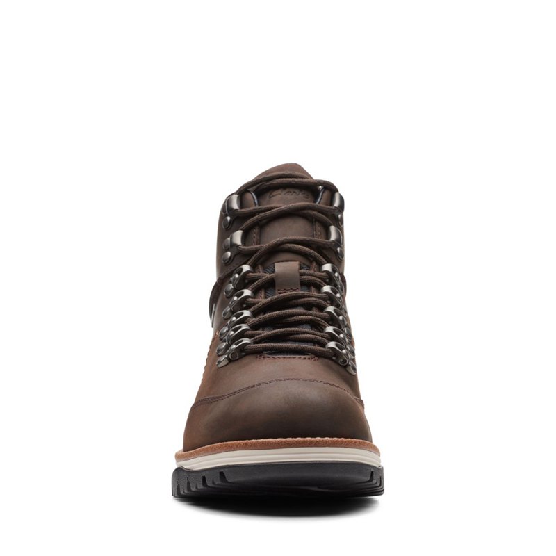 Botines Clarks Topton Pine GORE-TEX Hombre Marrones Oscuro | 39658145