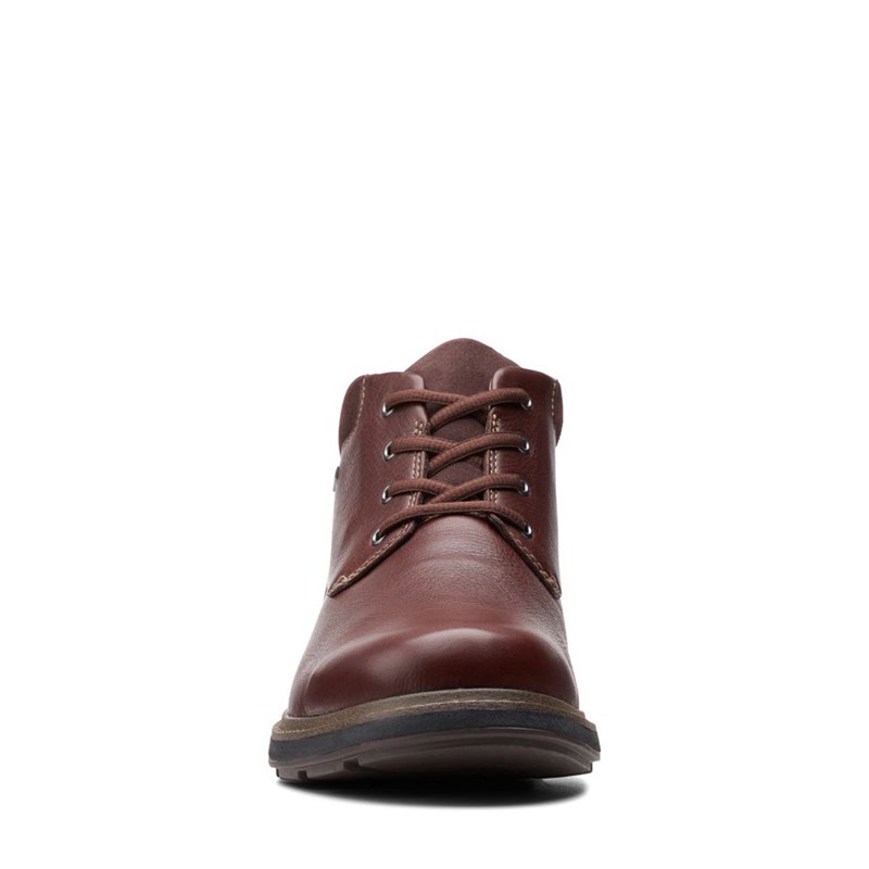 Botines Clarks Un Tread Up GORE-TEX 2 Hombre Marrones Oscuro | 97442295