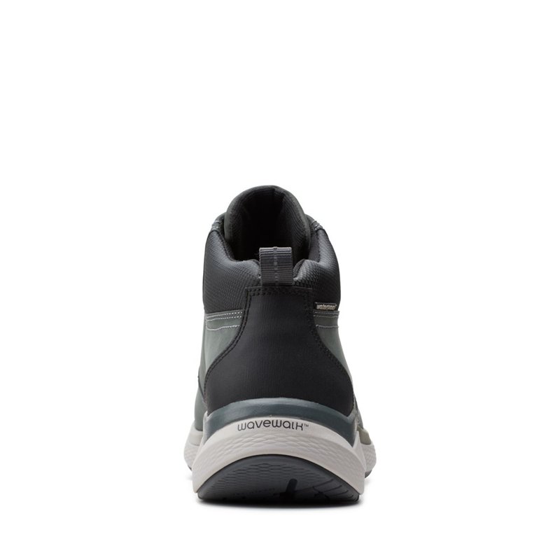 Botines Clarks Wave 2.0 Hi Hombre Gris Oscuro | 56033303