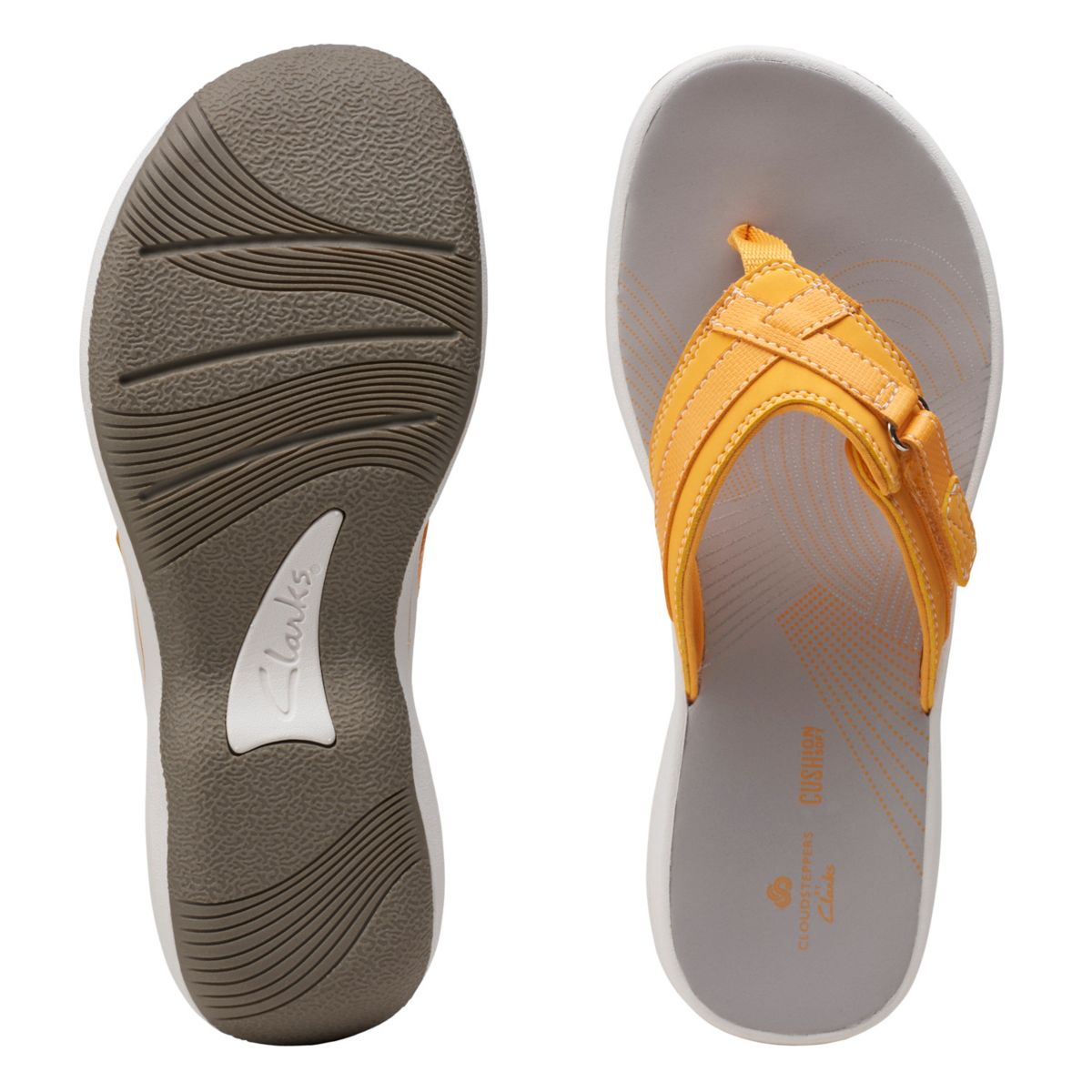 Chanclas Clarks BREEZE SEA Mujer Amarillo | 56621950