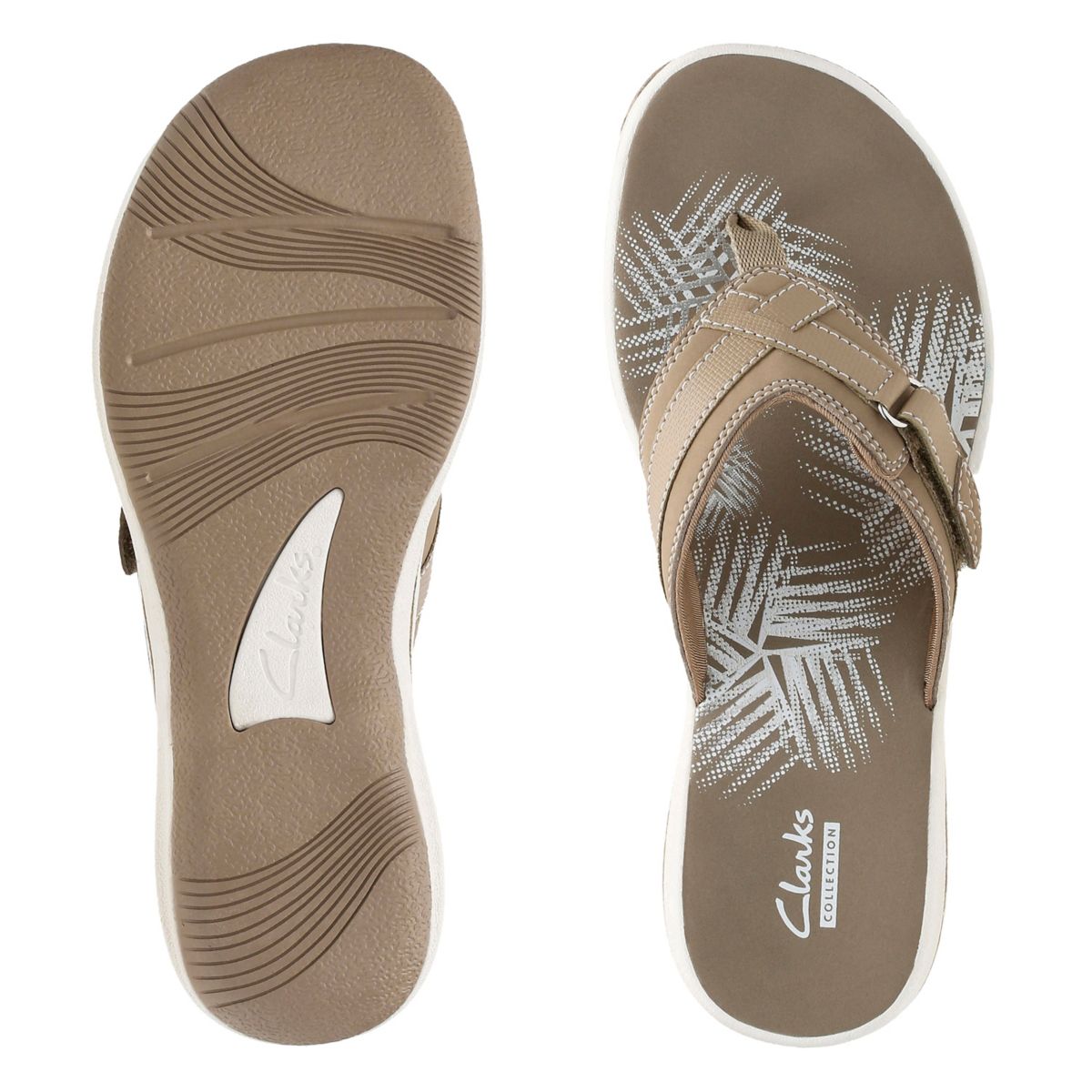 Chanclas Clarks BREEZE SEA Mujer Gris | 85695333