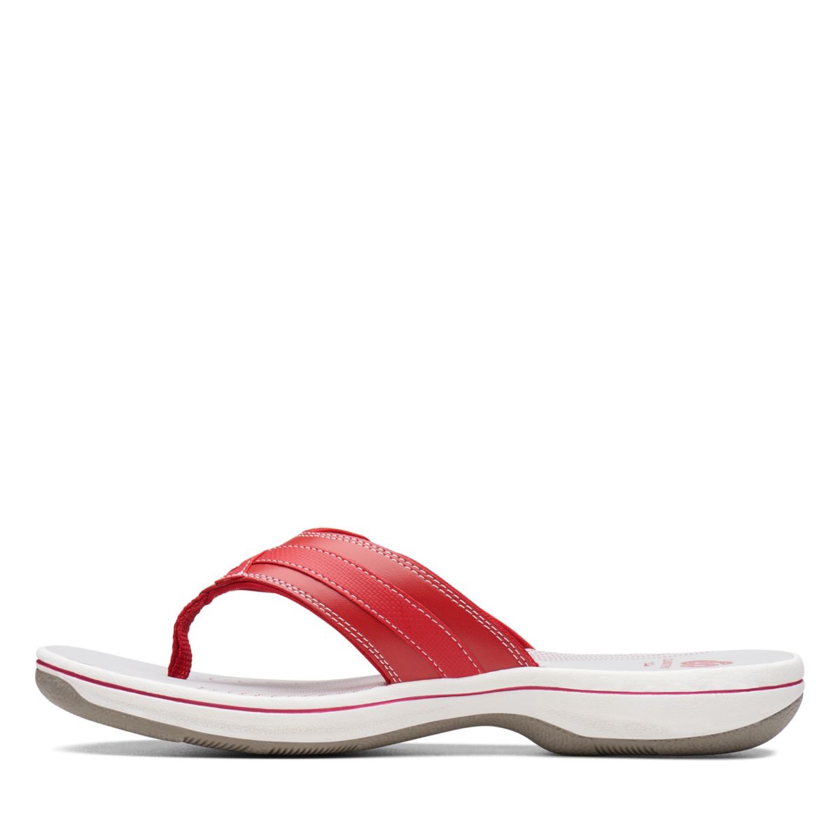 Chanclas Clarks BREEZE SEA Mujer Rojas | 9701682