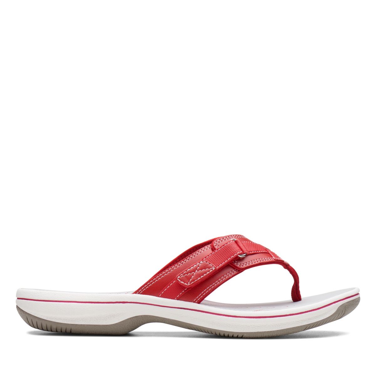 Chanclas Clarks BREEZE SEA Mujer Rojas | 9701682