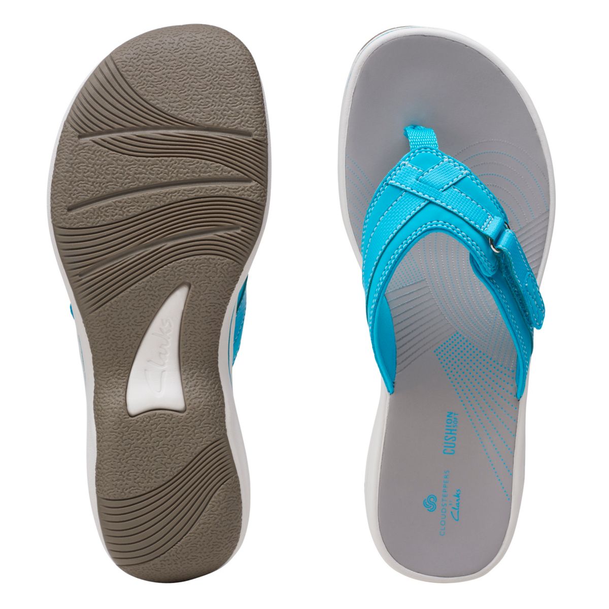 Chanclas Clarks BREEZE SEA Mujer Turquesa Claro | 87956026