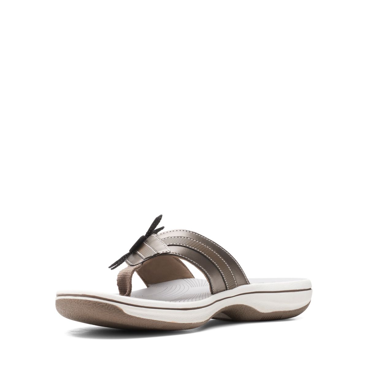 Chanclas Clarks Brinkley Flora Mujer Doradas | 66612274