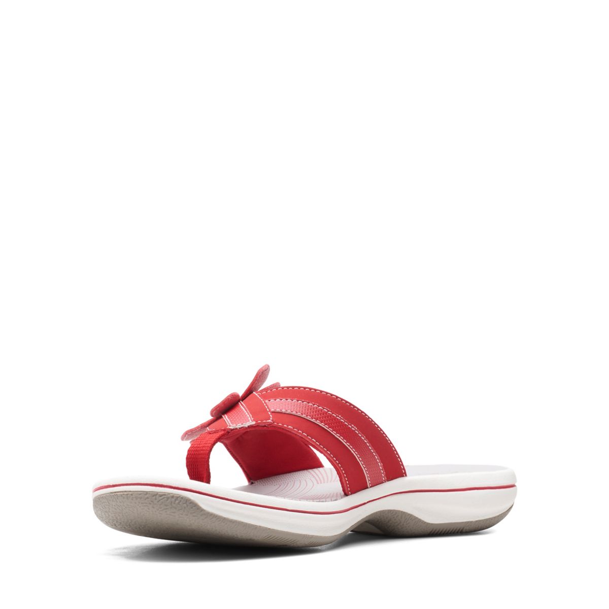 Chanclas Clarks Brinkley Flora Mujer Rojas | 53027115