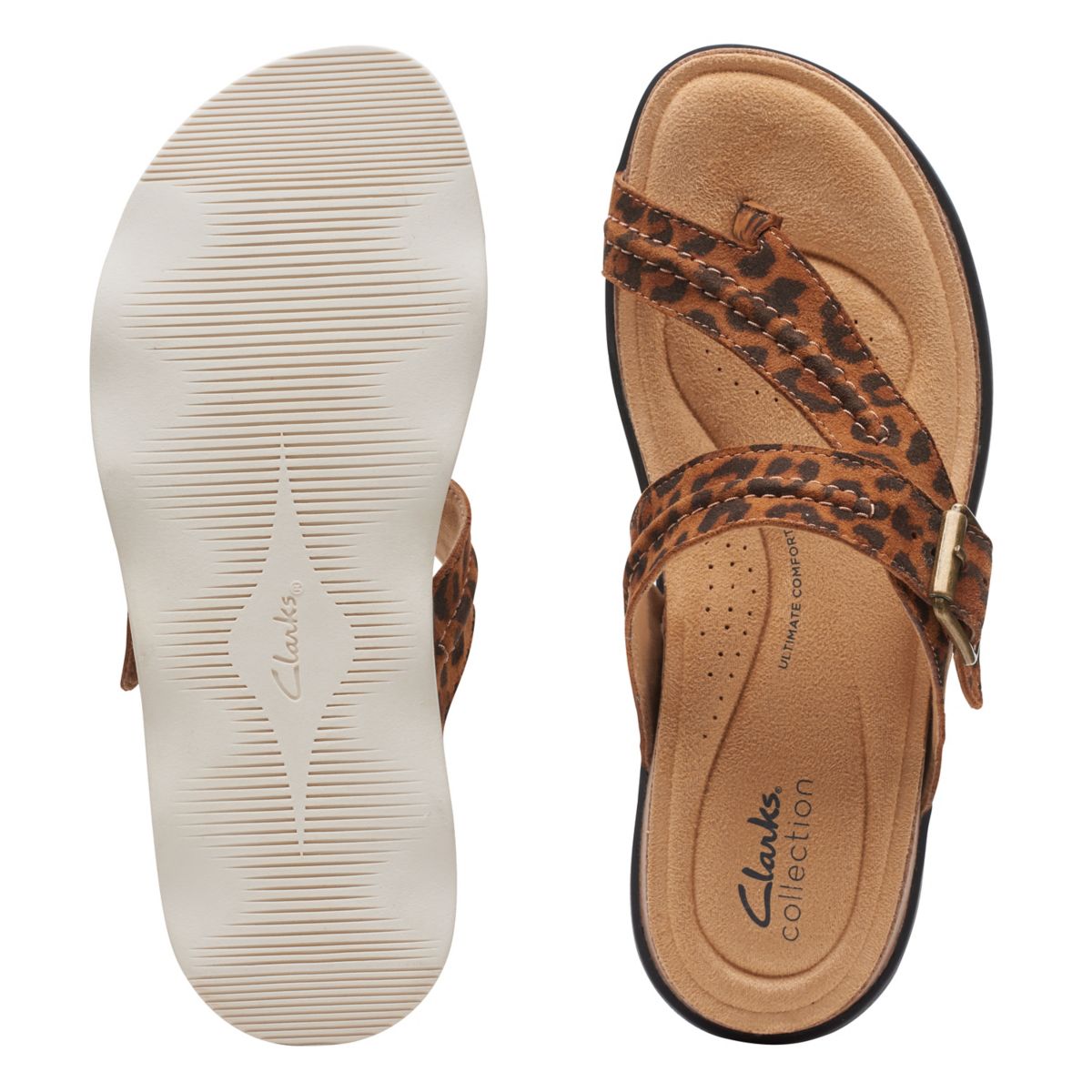 Chanclas Clarks Brynn Madi Mujer Leopardo | 24208044