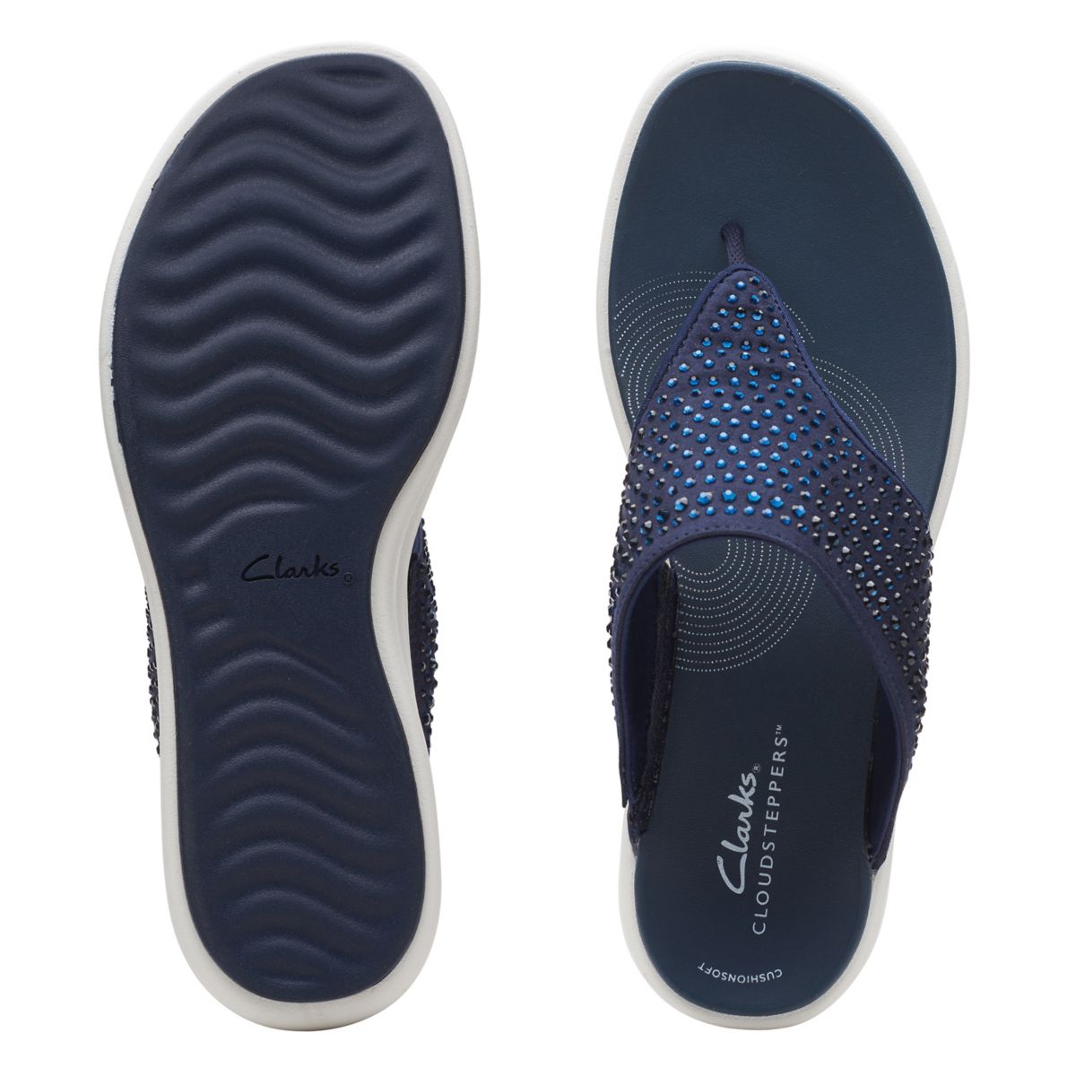 Chanclas Clarks Drift Jaunt Mujer Azul Marino | 50220837