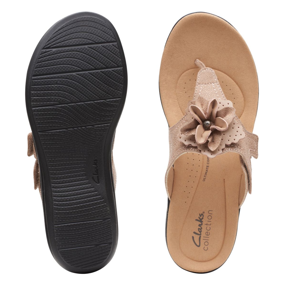 Chanclas Clarks Laurieann Gema Mujer Marrones | 35131781