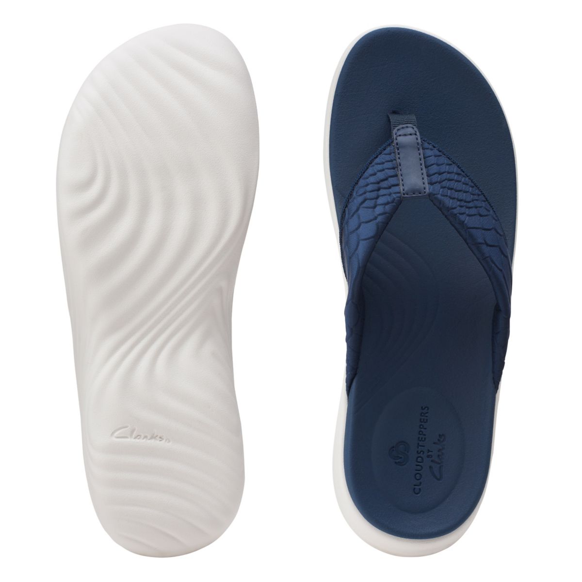 Chanclas Clarks Lola Point Mujer Azul Marino | 95438440