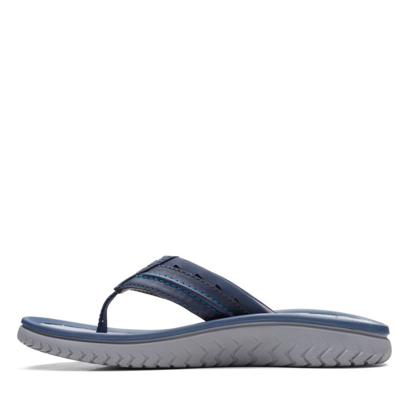 Chanclas Clarks Wesley Post Hombre Azul Marino | 84536049