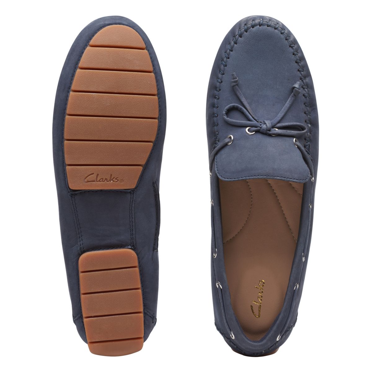 Loafers Clarks C Mocc Tie Mujer Azul Marino | 56184255