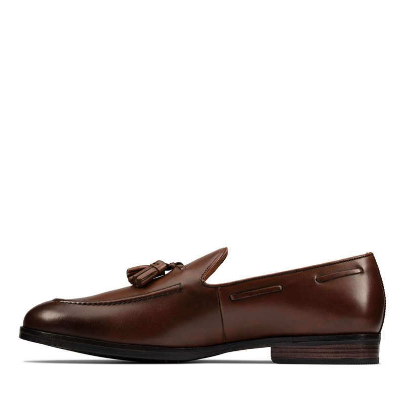 Loafers Clarks Citi Stride Slip Hombre Marrones | 35374573