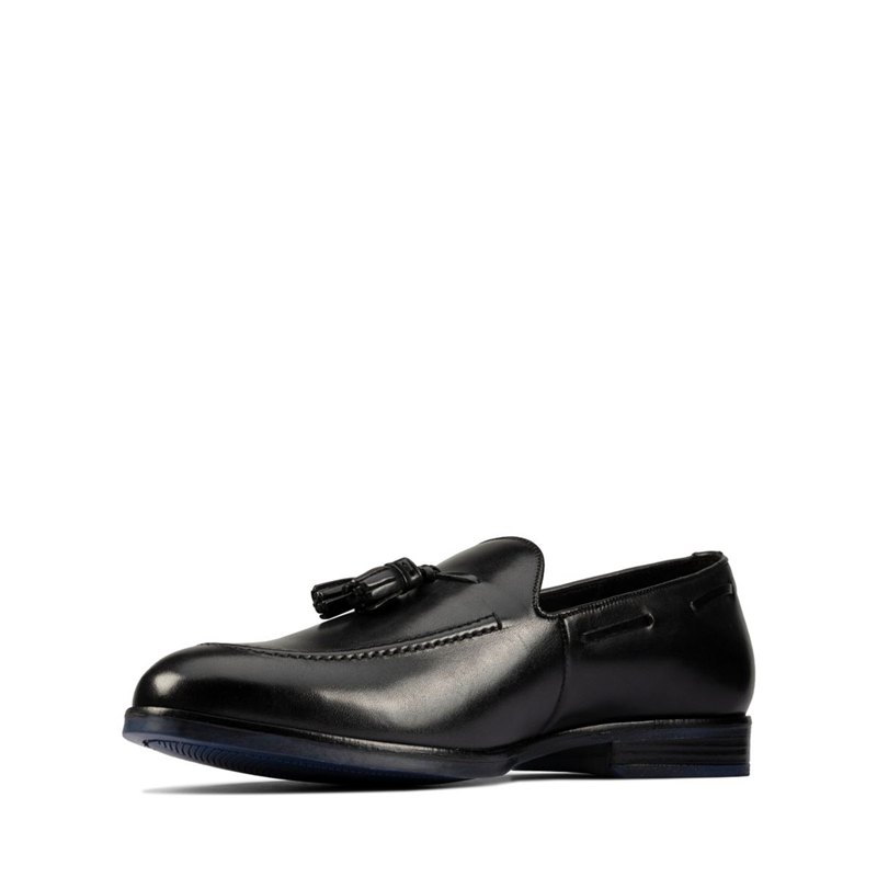 Loafers Clarks Citi Stride Slip Hombre Negras | 26861468