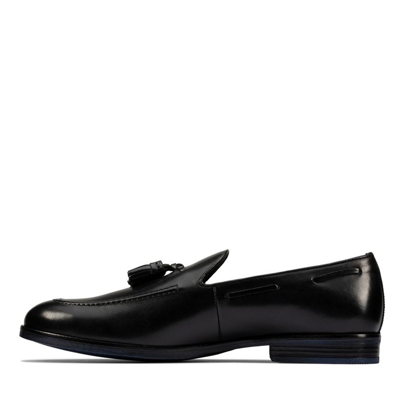 Loafers Clarks Citi Stride Slip Hombre Negras | 26861468