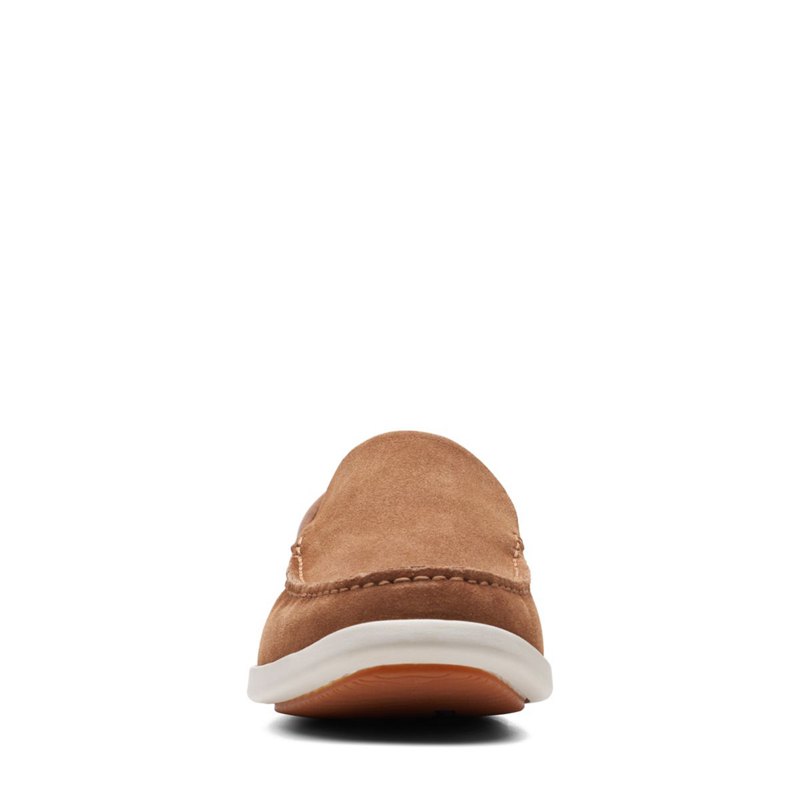 Loafers Clarks Ferius Creek Hombre Marrones | 42674295