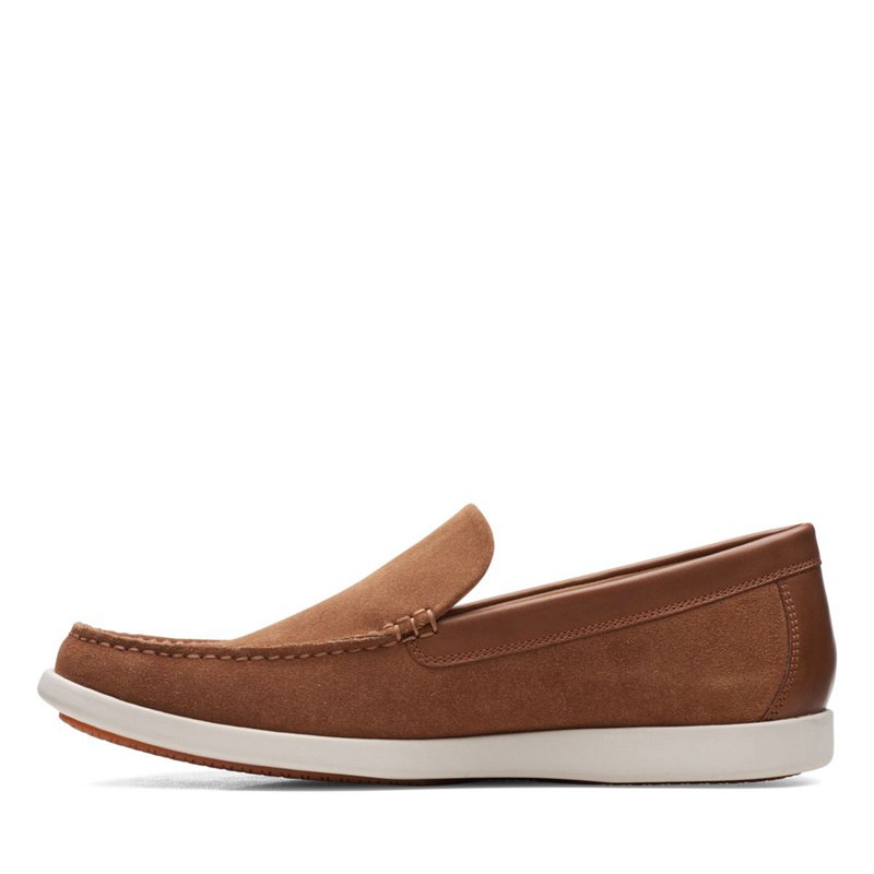 Loafers Clarks Ferius Creek Hombre Marrones | 42674295