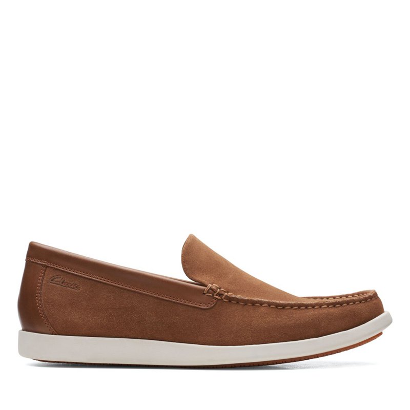 Loafers Clarks Ferius Creek Hombre Marrones | 42674295