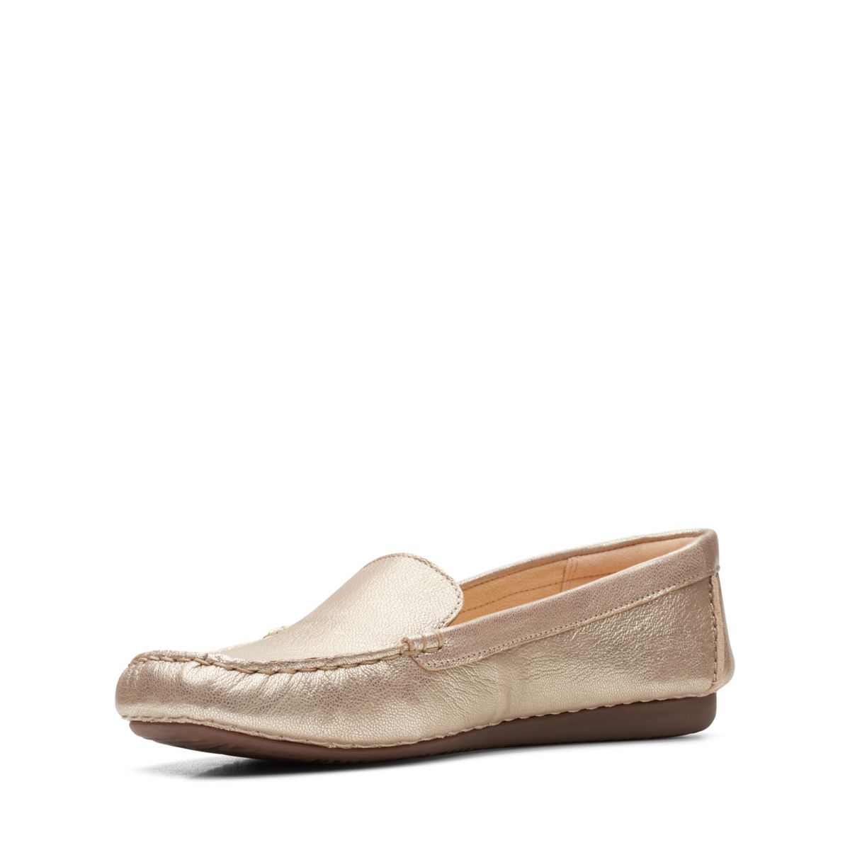 Loafers Clarks Freckle Walk Mujer Doradas | 91494436