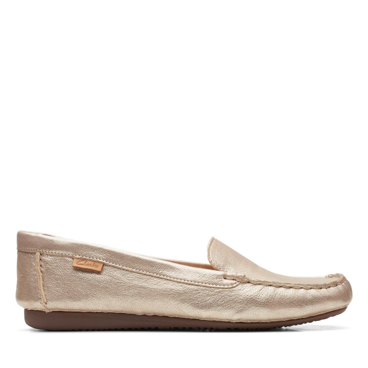 Loafers Clarks Freckle Walk Mujer Doradas | 91494436