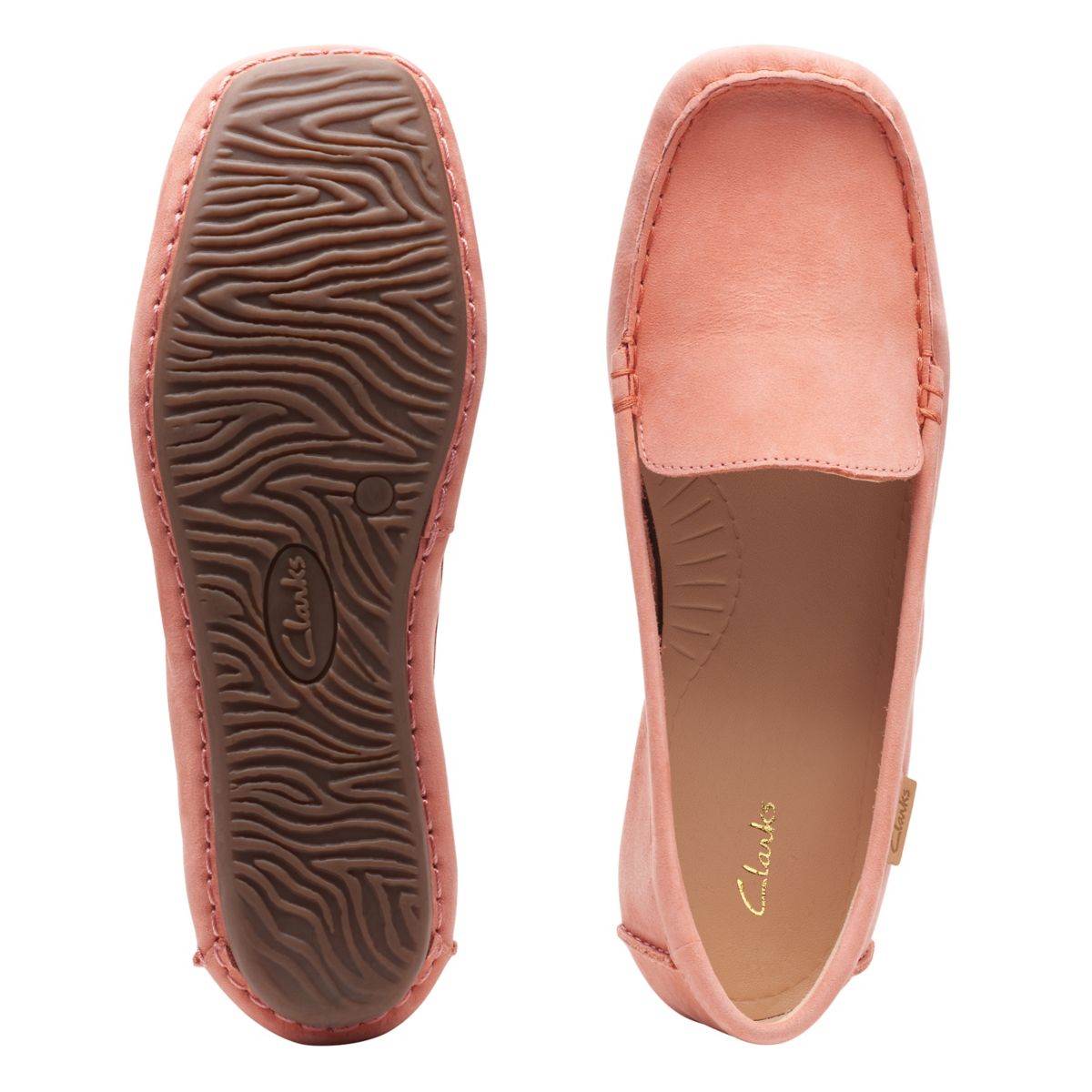 Loafers Clarks Freckle Walk Mujer Rojas | 25999117